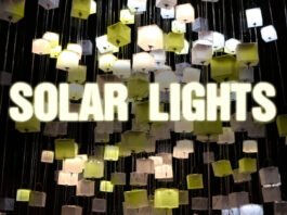 outdoor led solar lighting