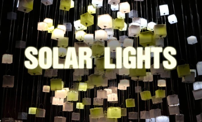 outdoor led solar lighting