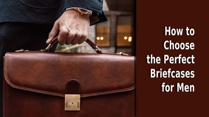 How to Choose the Perfect Briefcases for Men