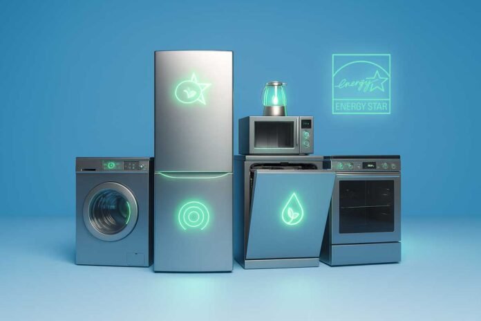 How energy-efficient are kitchen appliances in 2025 – modern eco-friendly kitchen with Energy Star appliances
