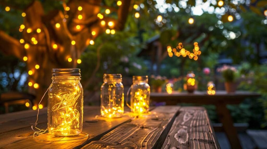 diy outdoor lanterns mason jars