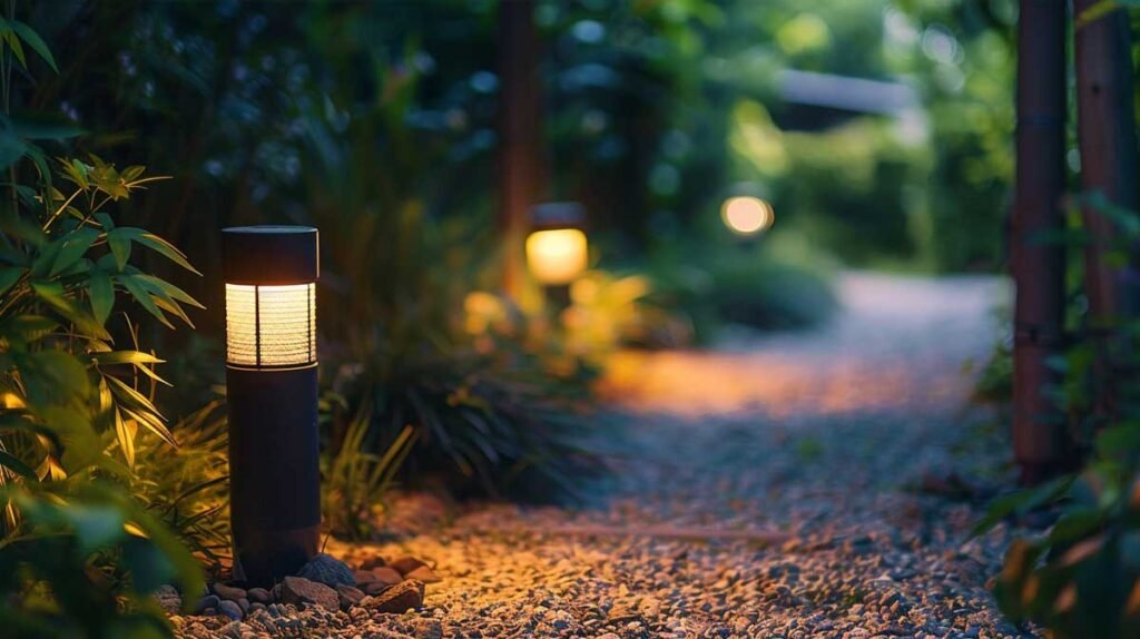 solar lighting for backyard diy