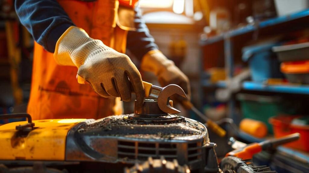 how to maintain your lawn mower blades