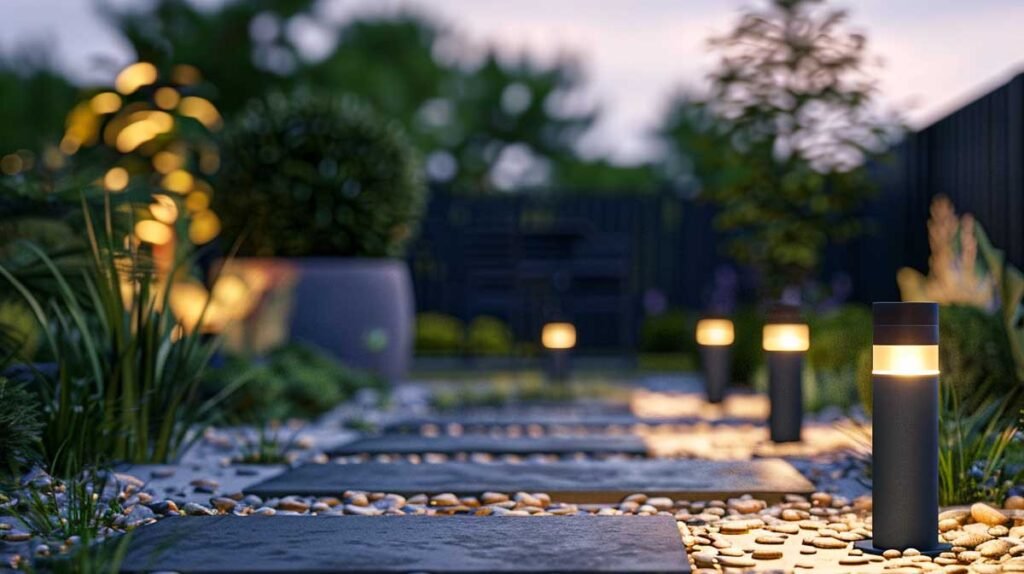 solar garden pathway lights