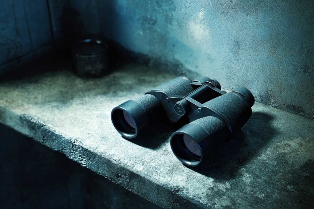 Improper binocular storage in humid basement environment increasing mold risk