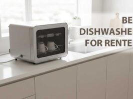 Renter-friendly dishwasher options with no permanent installation
