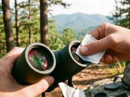 Best lens cleaning wipes for binoculars used outdoors to clean coated lenses safely