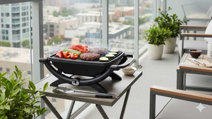 best outdoor electric grills for apartments and balconies