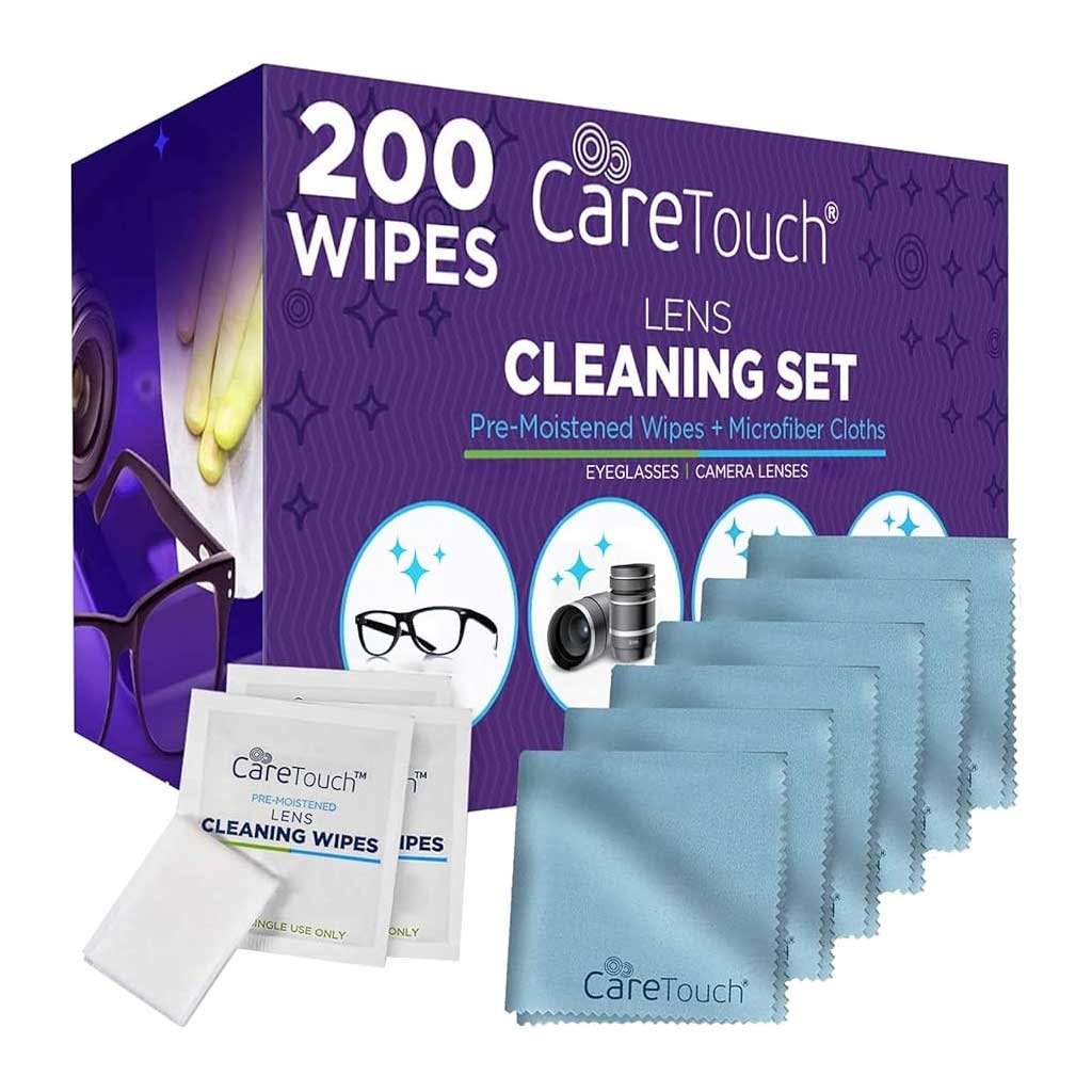 Care Touch Alcohol Lens Cleaning Wipes
