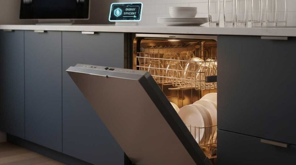 Energy-efficient dishwasher as a long-term investment for home efficiency