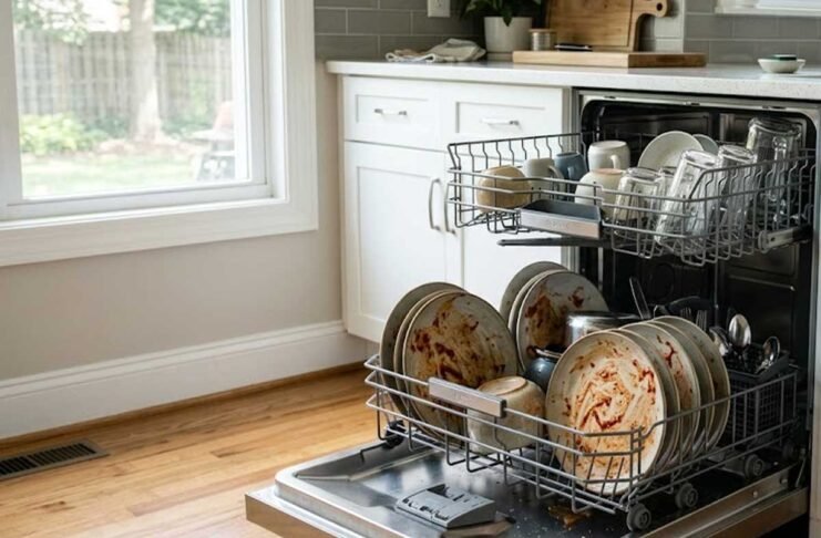 where should you put the dirtiest dishes in a dishwasher